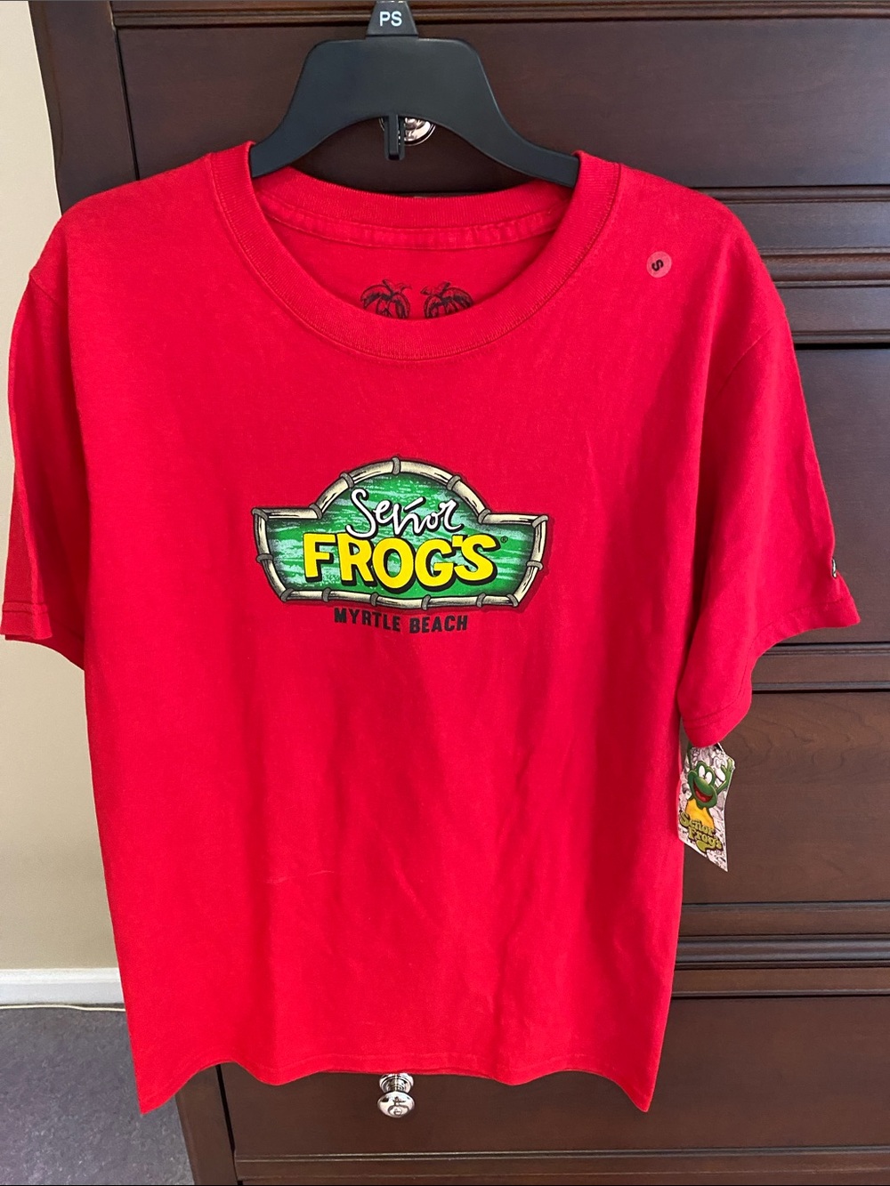 Señor Frogs Myrtle Beach Red Graphic Tee